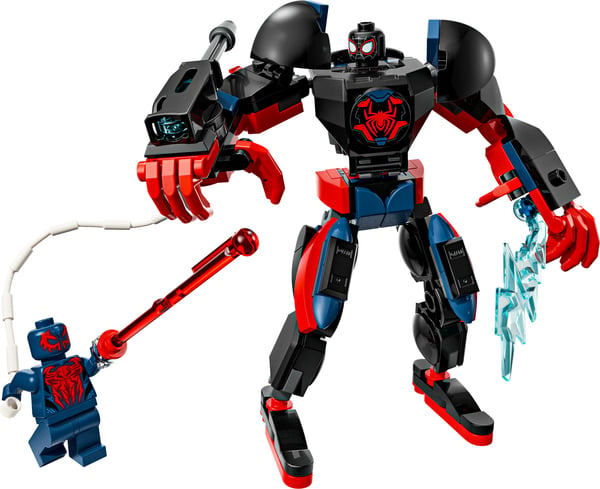 LEGO Super Heroes Marvel 76337 Miles Morales robot mot Spider-Man 2099