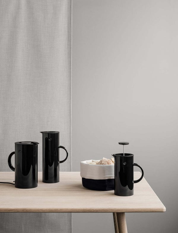Stelton EM77 termoskanna 1 l, svart