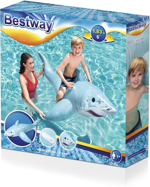 Bestway Haj Rider -badleksak