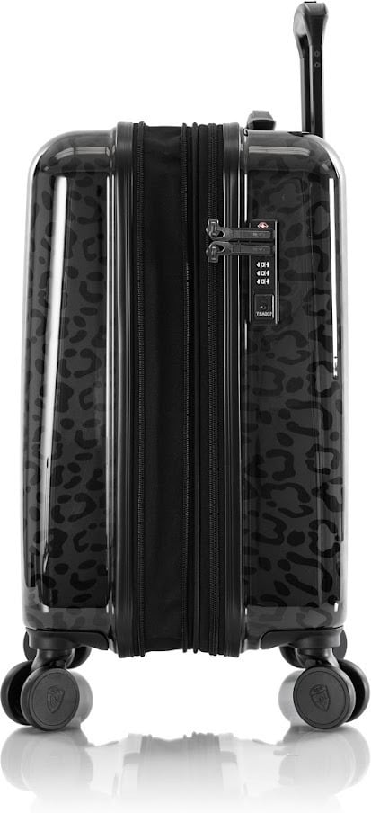 Heys Black Leopard Fashion Spinner 53 cm -kuffert
