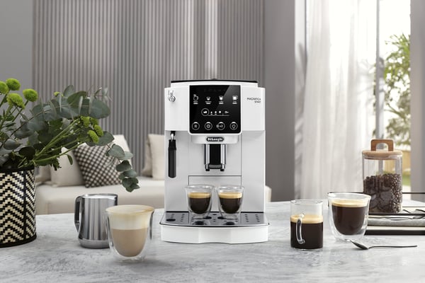 DeLonghi Magnifica Start ECAM220.20.W kaffemaskine, hvid