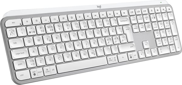 Logitech MX Keys S-tangentbord, ljusgrå