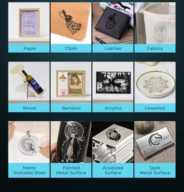 Creality Laser Falcon Engraver-10W -lasergravør