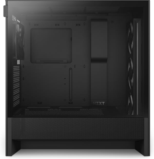 NZXT H5 Flow RGB (2024) ATX-chassis med vindue, sort
