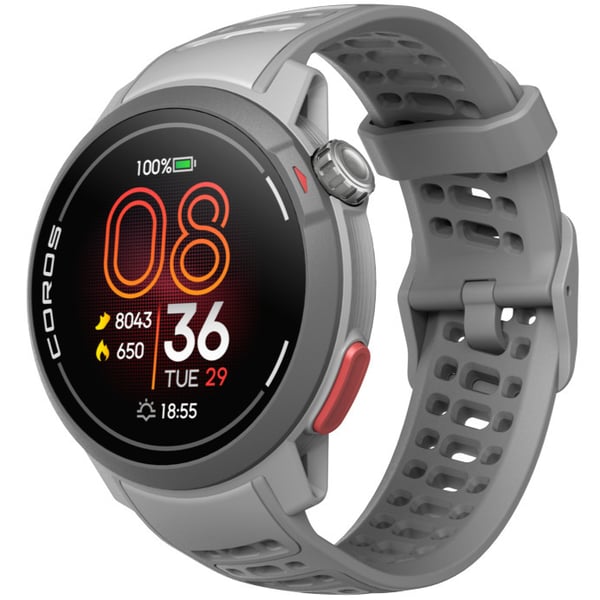 Coros Watch Pace Pro sportsur, 46 mm, grå