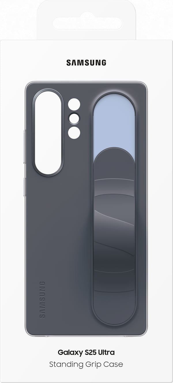 Samsung Galaxy S25 Ultra Stativgreb beskyttelsesskal, sort / blå