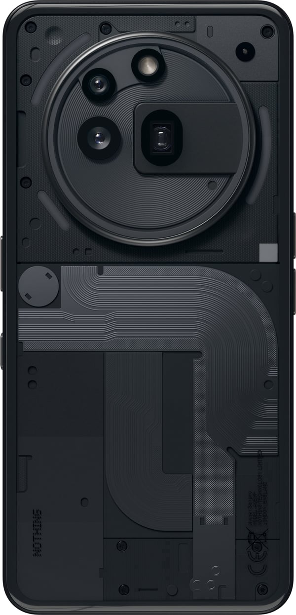 Nothing Phone (3a) Pro telefon, 256/12 GB, svart