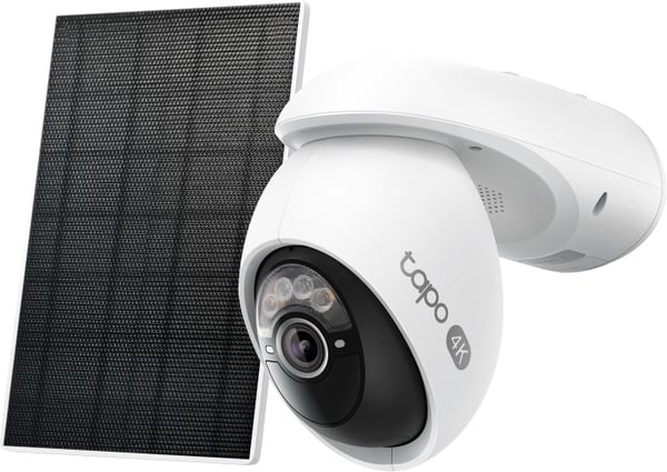 TP-Link Tapo C660 Kit 4K Säkerhetskamera med solpanel, batteridriven