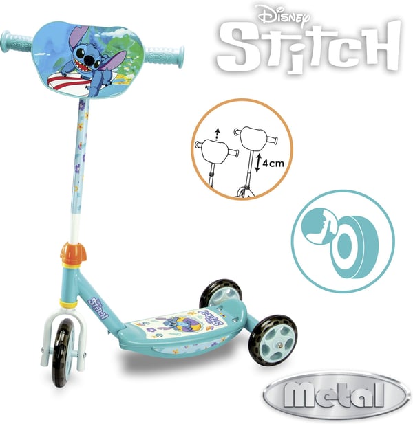 Smoby Stitch trehjulig kickbike