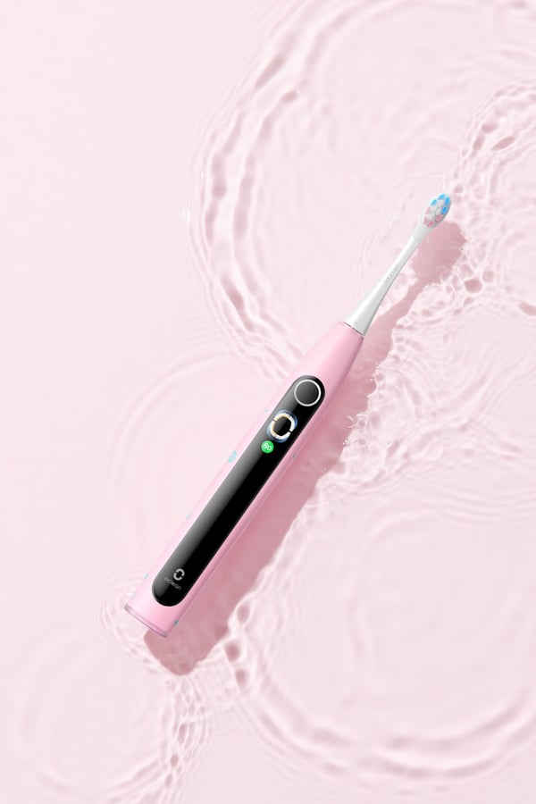 Oclean X Kids S elektrisk tandborste, rosa