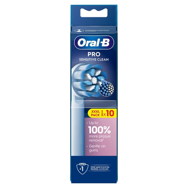 Oral-B Pro Sensitive Clean -ersättningsborstar, 10 st