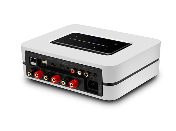Bluesound Powernode N331 nätverksförstärkare, vit
