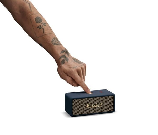 Marshall Emberton III Bluetooth-högtalare, Midnatt Blå