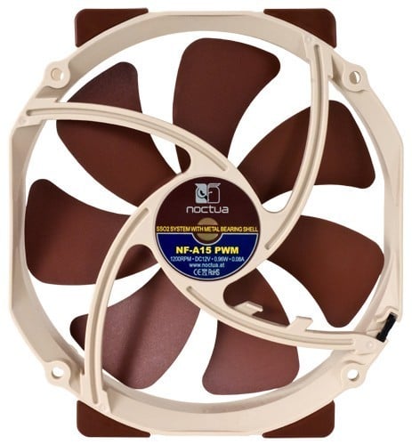 Noctua NF-A15 PWM 140 mm kabinetventilator