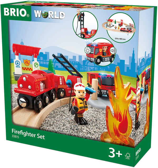 BRIO World 33815 - Brandbilskit