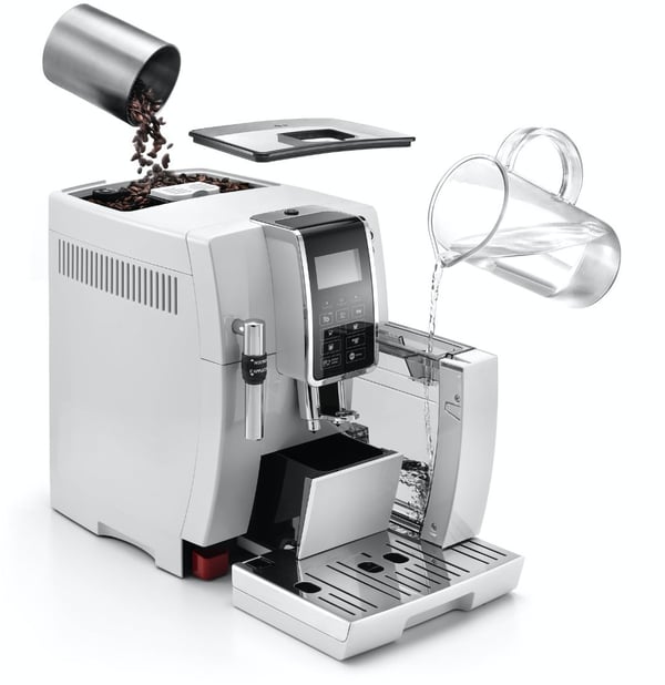 DeLonghi Dinamica ECAM350.35.W -kaffemaskine