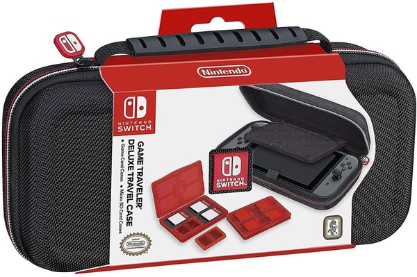 Nintendo Deluxe rejsetaske beskyttelsesetui, sort, Switch
