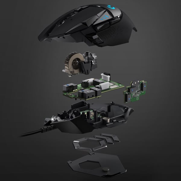 Logitech G502 HERO -spelför mus