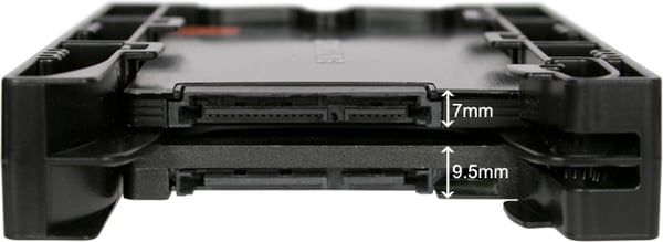 IcyDock MB290SP-B 2 x 2.5" - 3.5" -adapter