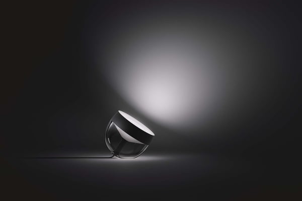 Philips Hue Iris hvid & farvetone - smart bordlampe, sort, BT, 570 lm