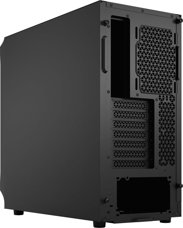 Fractal Design Focus 2 Svart Solid ATX-chassi, svart