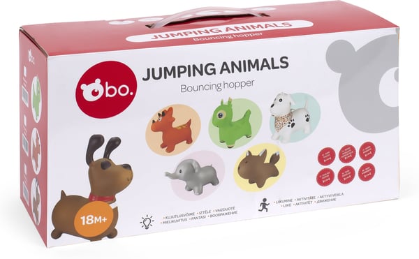 BO Hoppedyr Bouncer - hoppe dyr, Pølsehund