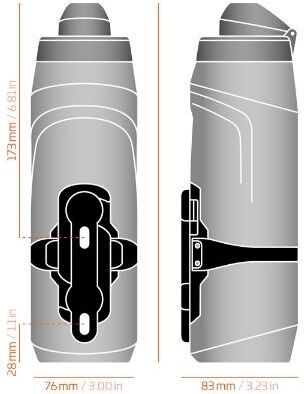 Fidlock Twist Bottle 800 drikkedunk og holder