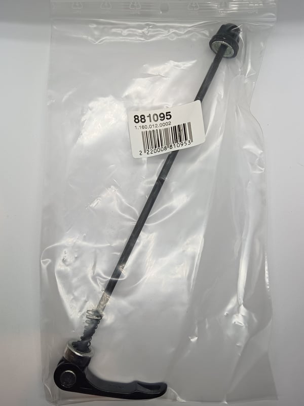 GZR Black Raw snabbkopplingsaxel bak, 205 mm, reservdel