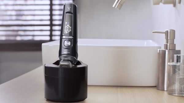Philips Shaver S9000 Prestige SP9840/32 - barbermaskine med rengøringsstation