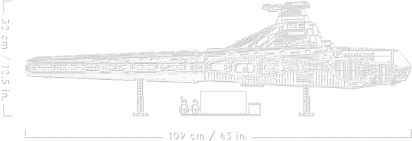 LEGO Star Wars™ Venator-Class Republic Attack Cruiser™ 75367 Byggset (5 374 delar)