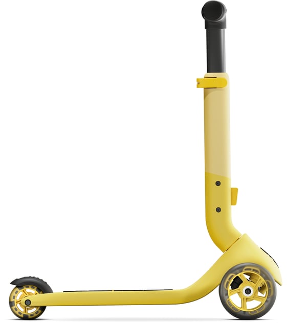 PUKY PUSH løbehjul, ananas