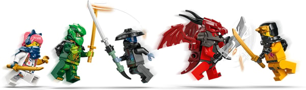 LEGO NINJAGO 71832 – Kaosdragen Thunderfang