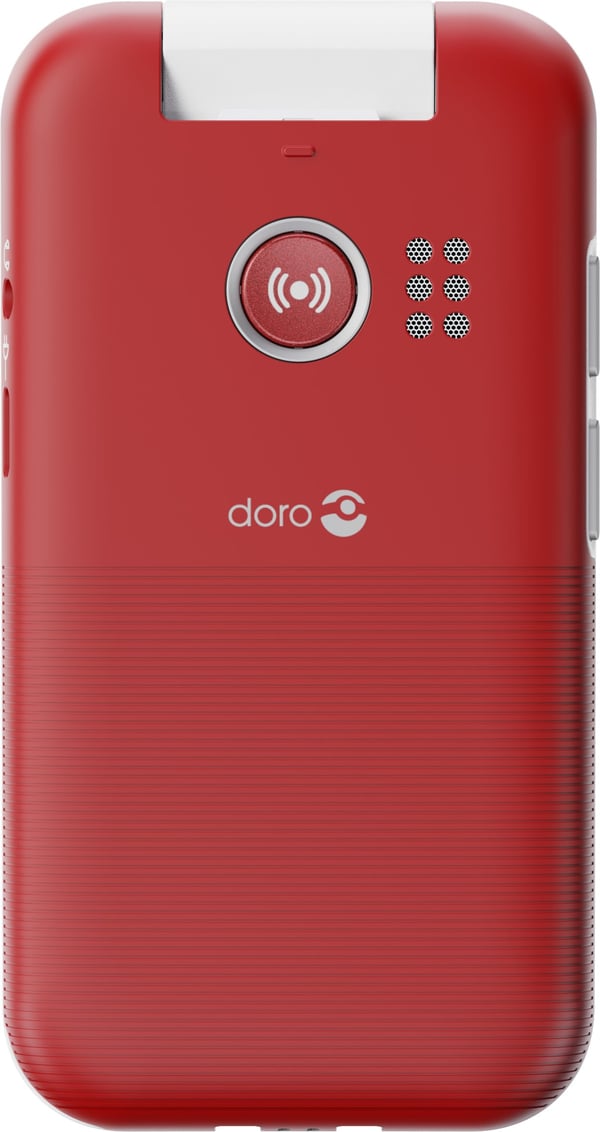 Doro Leva L31 - grundtelefon, rød / hvid