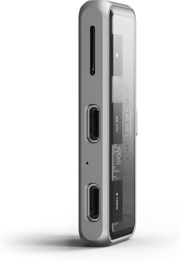 Satechi Mobile XR - USB-C-hub med microSD-læser, stjerneskærm