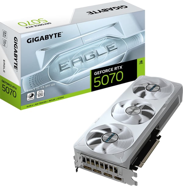 Gigabyte GeForce RTX 5070 EAGLE OC ICE 12 GB grafikkort