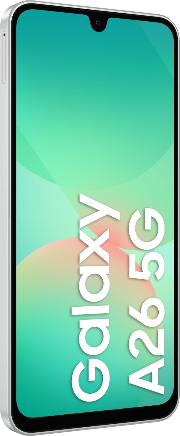 Samsung Galaxy A26 5G-telefon, 128/6 GB, vit