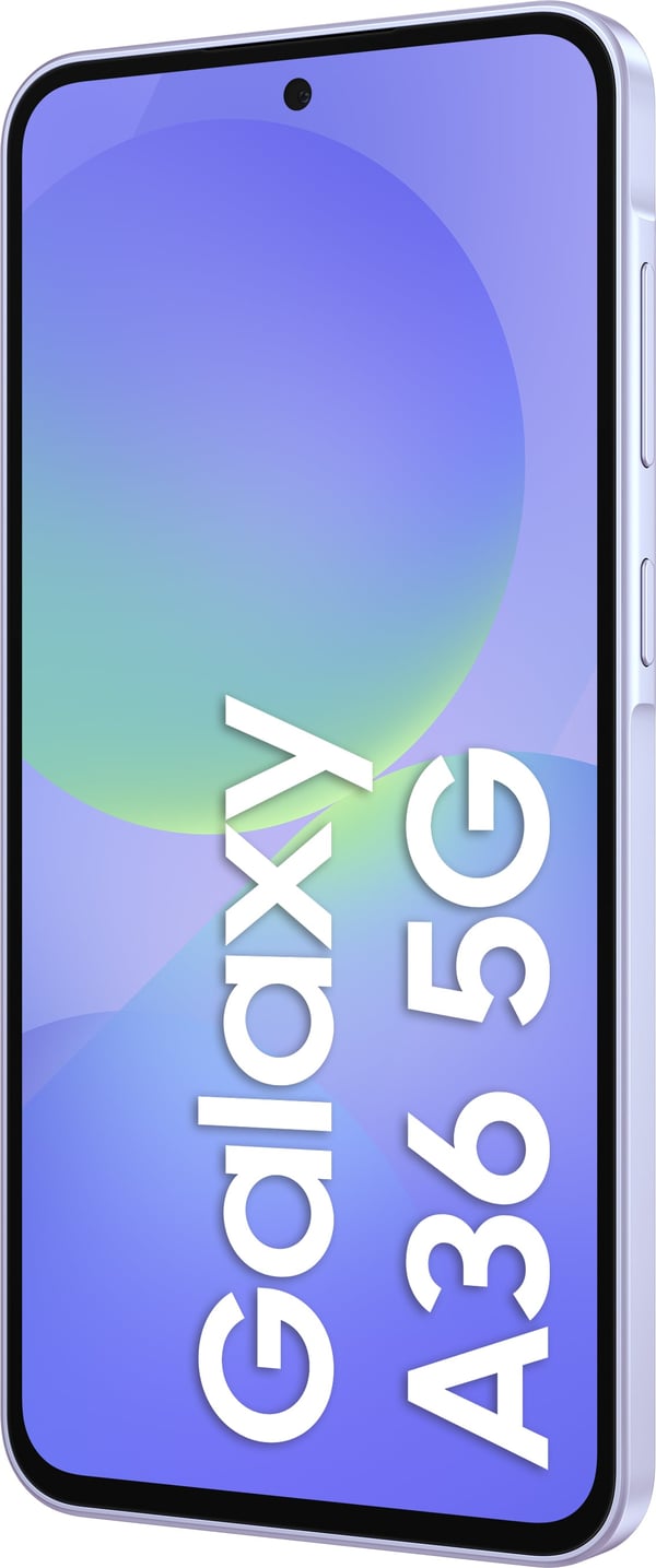 Samsung Galaxy A36 5G-telefon, 128/6 GB, lavendel