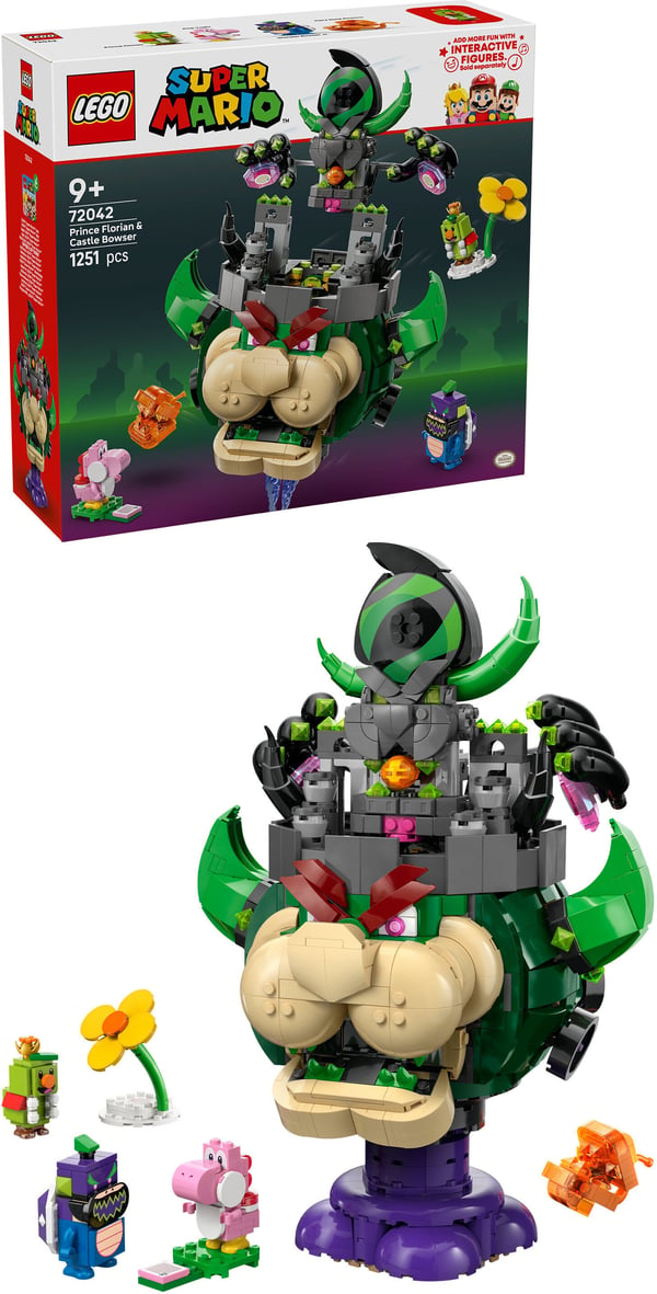 LEGO Super Mario 72042 - Prins Florian och Bowsers slott