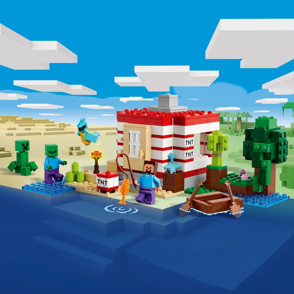 LEGO Minecraft 21275 TNT-jungelhus