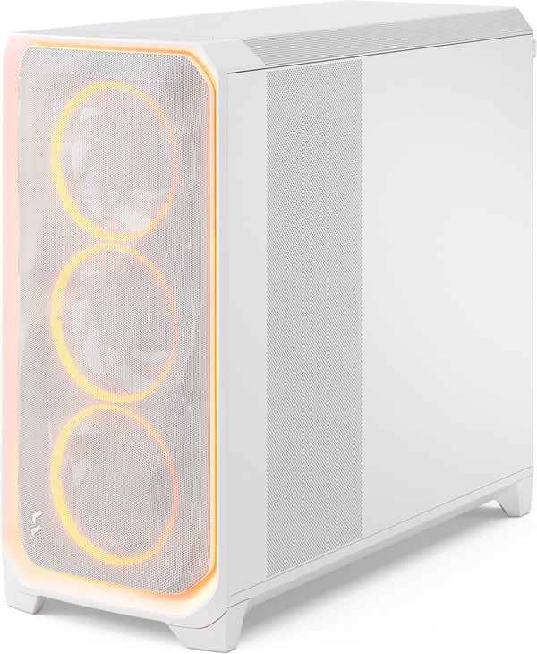 Fractal Design Meshify 3 XL Ambience Pro RGB Vit TG Klar Ton ATX-chassi
