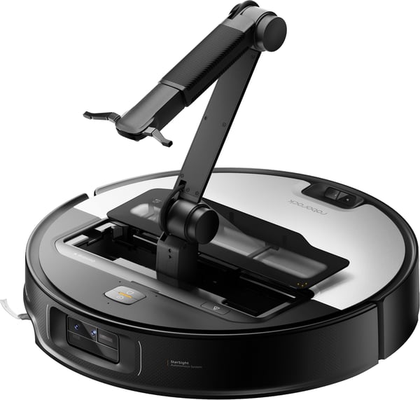 Roborock Saros Z70 robotdammsugare med dockningsstation, silver