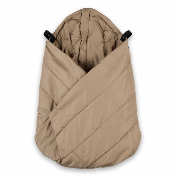 Voksi Carrier Cover babyskydd till bärsele, Dark Sand