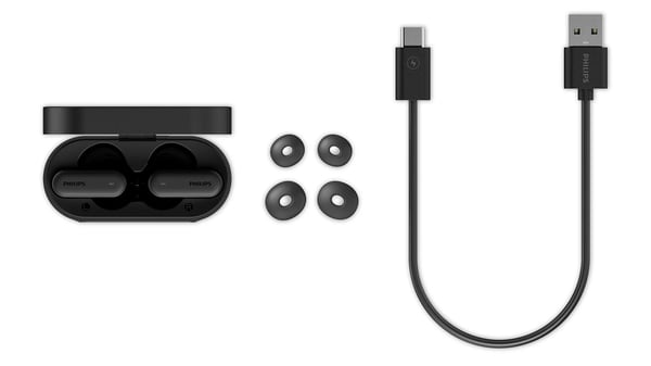 Philips TAT6000BK trådlösa öronsnäckor