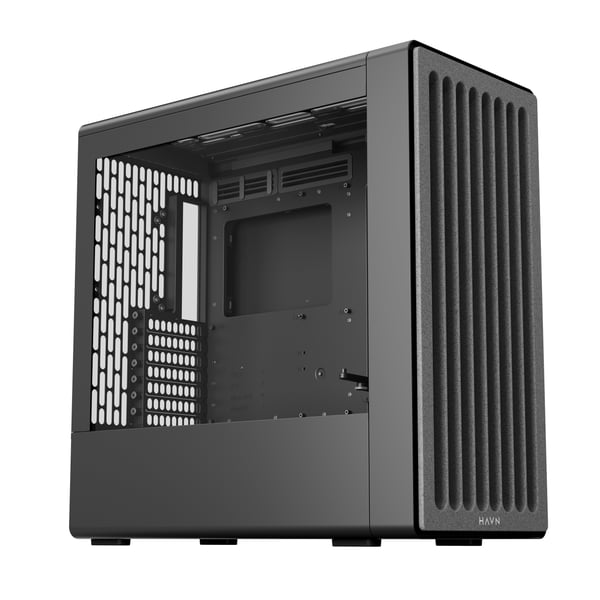 HAVN BF 360 Mid Tower ATX-chassi, svart
