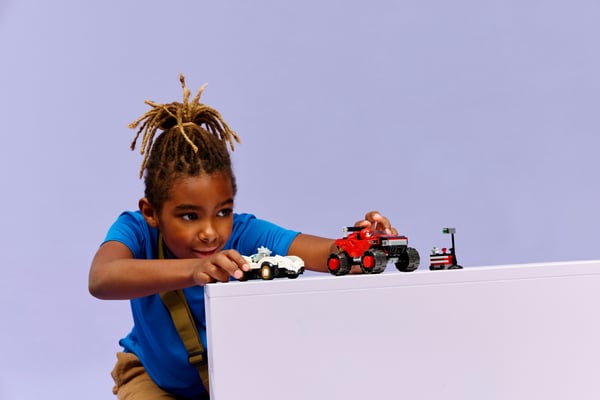 LEGO Sonic 77118 Silverns bil mot Knuckles monsterbil