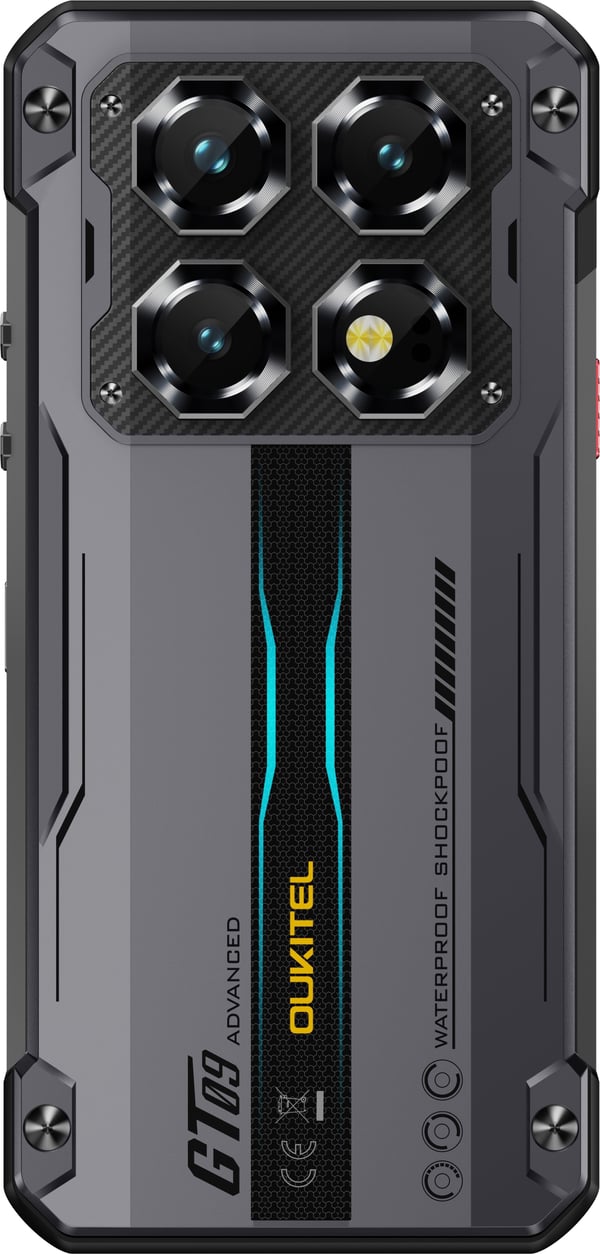 Oukitel WP60 5G mobiltelefon, 512/16 GB, svart