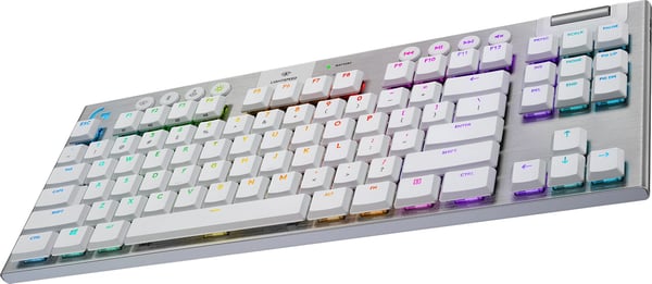 Logitech G915 TKL -spil tastatur, Tactile kontakter, hvid