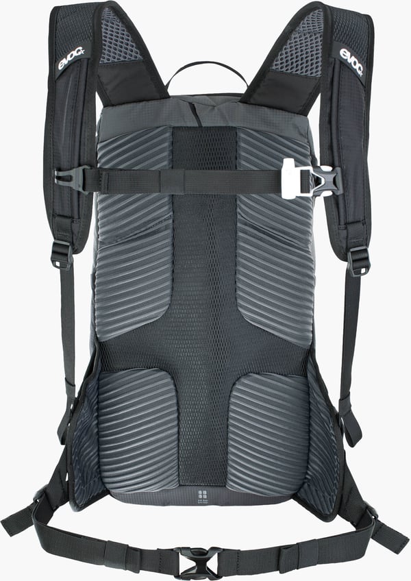 Evoc Ride-ryggsäck, 8 l och 2 l vätskeblåsa, svart