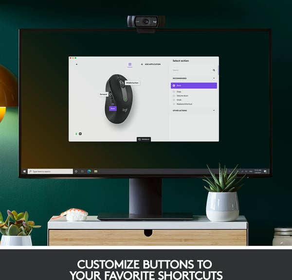 Logitech Signature M650 -trådløs mus, sort