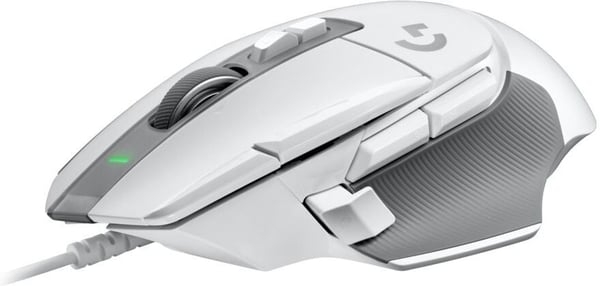 Logitech G502 X -spilmus, hvid